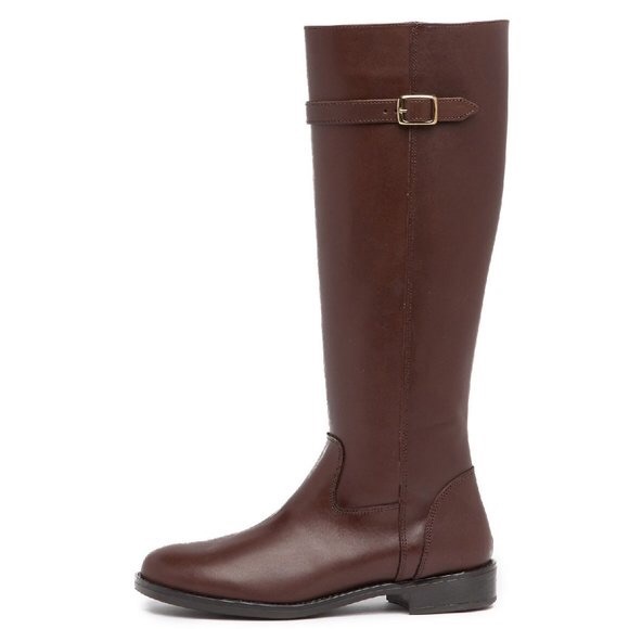 Italian Shoemakers Shoes - ITALIAN SHOEMAKERS NWT BROWN LEATHER BOOTS  SZ 7